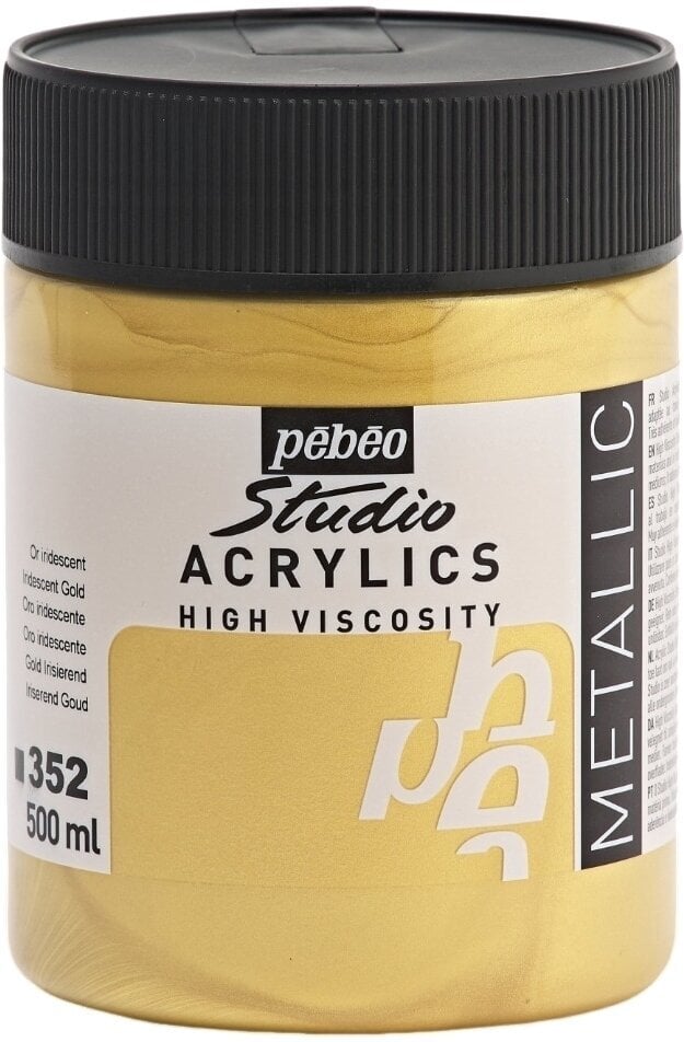Pébéo Studio Fine Akrylová barva Gold 500 ml 1 ks