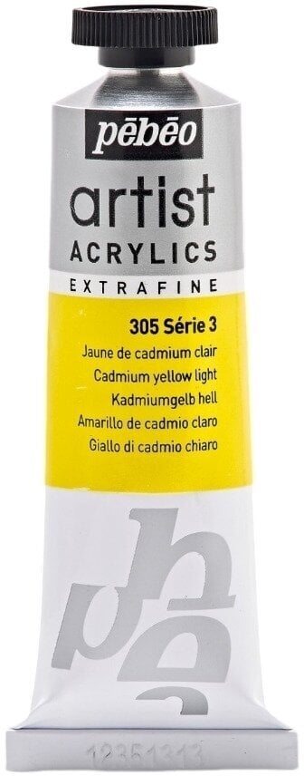 Pébéo Artist Akrylová barva Light Cadmium Yellow 37 ml 1 ks