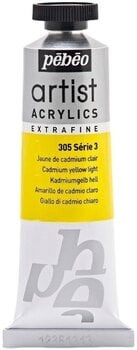 Tinta acrílica Pébéo Artist Tinta acrílica Light Cadmium Yellow 37 ml 1 un. - 1