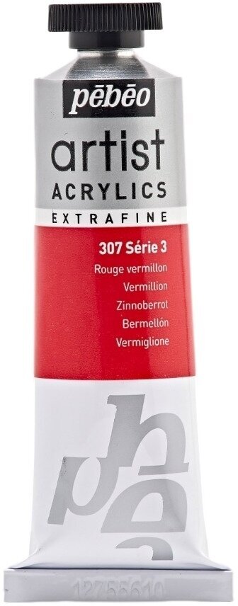 Pébéo Artist Akrylová barva Vermilion 37 ml 1 ks