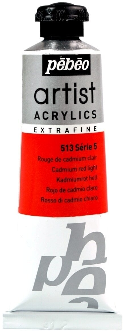 Pébéo Artist Akrylová barva Light Cadmium Red 37 ml 1 ks