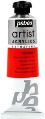 Acrylic Paint Pébéo Artist Acrylic Paint Light Cadmium Red 37 ml 1 pc