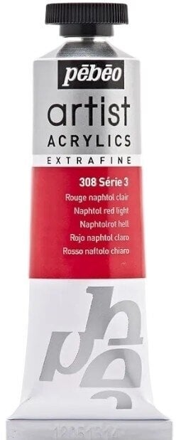Pébéo Artist Akrylová barva Light Naphtol Red 37 ml 1 ks