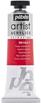 Akrylová barva Pébéo Artist Akrylová barva Light Naphtol Red 37 ml 1 ks - 1