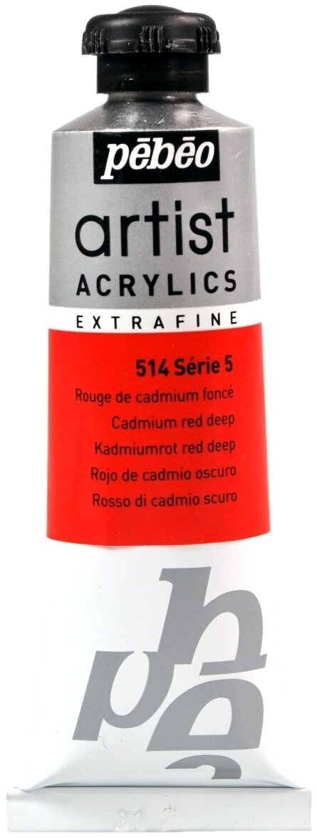 Pébéo Artist Akrylová barva Deep Cadmium Red 37 ml 1 ks