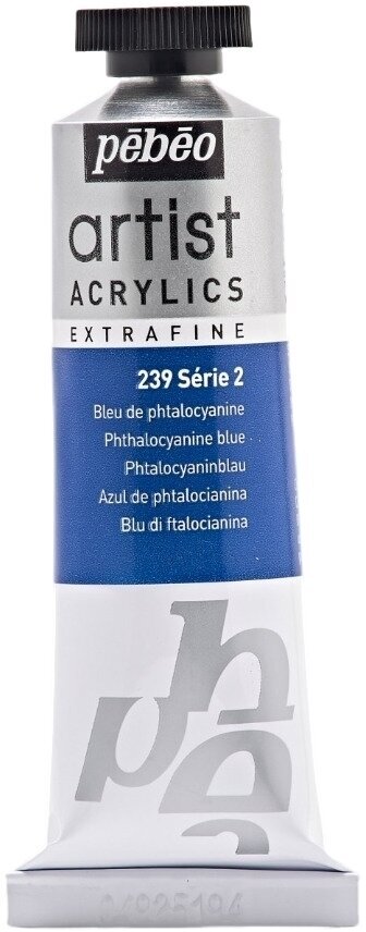 Pébéo Artist Akrylová barva Phthalocyanine Blue 37 ml 1 ks