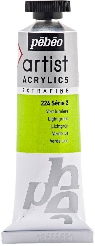 Pébéo Artist Akrylová barva Light Green 37 ml 1 ks