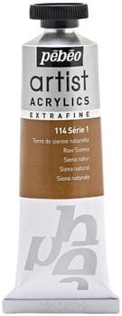 Akrylová barva Pébéo Artist Akrylová barva Raw Sienna 37 ml 1 ks - 1