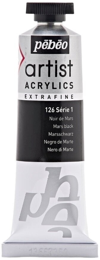 Pébéo Artist Akrylová barva Mars Black 37 ml 1 ks