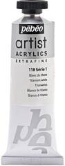 Acrylverf Pébéo Artist Acrylverf Titanium White 37 ml 1 st.