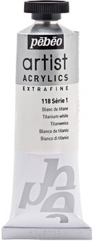 Tinta acrílica Pébéo Artist Tinta acrílica Titanium White 37 ml 1 un. - 1
