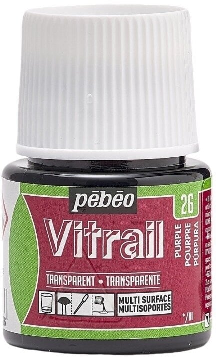 Pébéo Vitrail Barva na sklo Purple 45 ml 1 ks