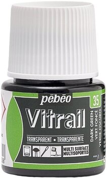 Lasimaali Pébéo Vitrail Glass Paint Dark Green 45 ml 1 kpl - 1