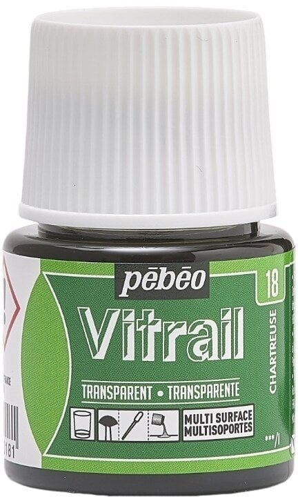 Pébéo Vitrail Barva na sklo Chartreuse 45 ml 1 ks