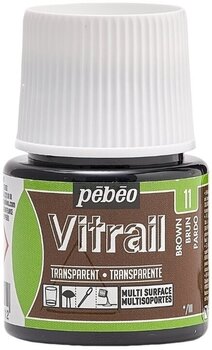 Glass Paint Pébéo Vitrail Glass Paint Brown 45 ml 1 pc - 1