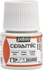 Farbe für Keramik Pébéo Ceramic Farbe für Keramik White 45 ml 1 stk