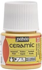 Farbe für Keramik Pébéo Ceramic Farbe für Keramik Light Yellow 45 ml 1 stk