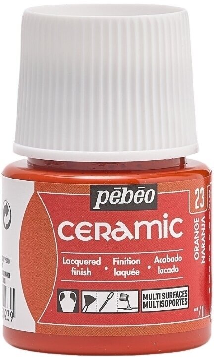Peinture pour céramique Pébéo Ceramic Peinture pour céramique Orange 45 ml 1 pc