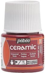 Farbe für Keramik Pébéo Ceramic Farbe für Keramik Grenat 45 ml 1 stk