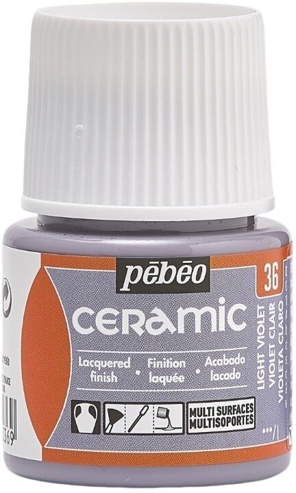 Pébéo Ceramic Barva na keramiku Light Violet 45 ml 1 ks
