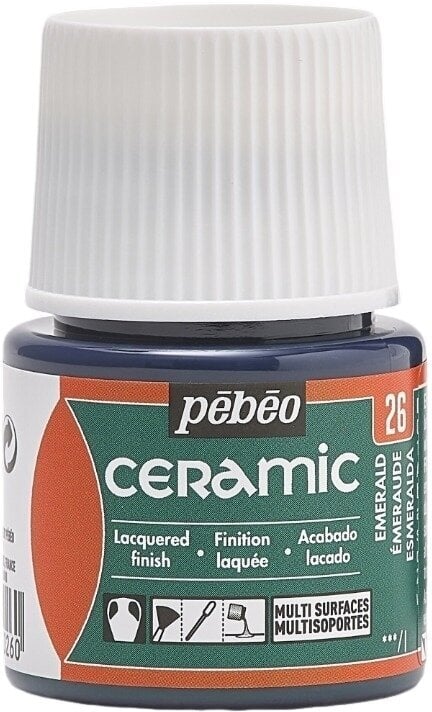 Pébéo Ceramic Barva na keramiku Emerald 45 ml 1 ks