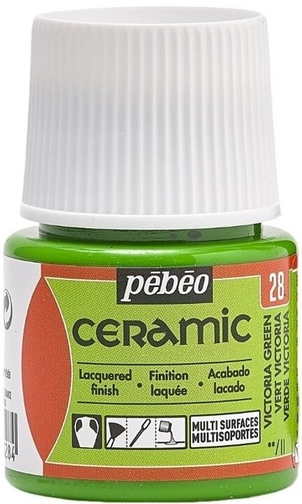 Pébéo Ceramic Barva na keramiku Victoria Green 45 ml 1 ks