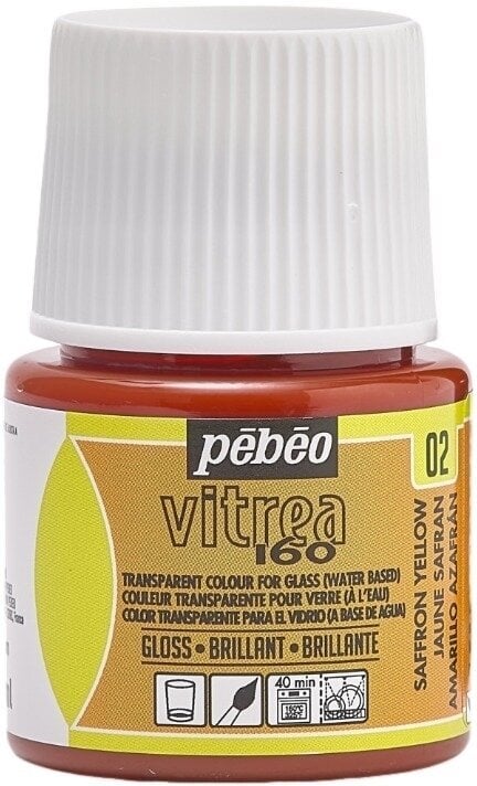 Pébéo Vitrea 160 Barva na sklo Saffron Yellow 45 ml 1 ks