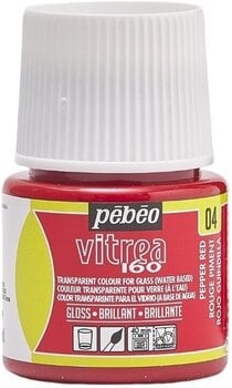 Βαφή για Γυαλί Pébéo Vitrea 160 Βαφή γυαλιού Pepper Red 45 ml 1 τεμ. - 1