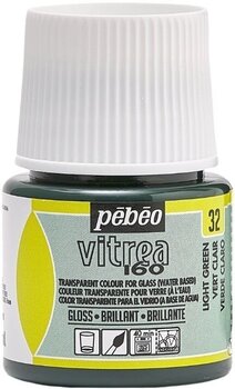Боя за стъкло Pébéo Vitrea 160 Боя за стъкло Light Green 45 ml 1 бр. - 1
