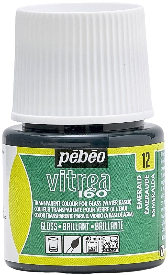 Pébéo Vitrea 160 Barva na sklo Emerald 45 ml 1 ks