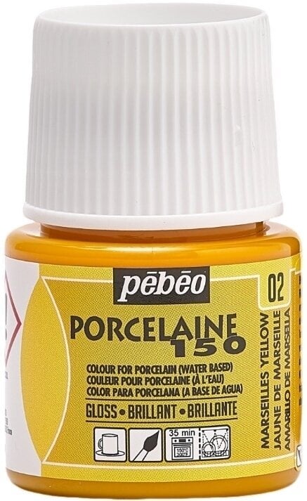 Pébéo Porcelaine 150 Barva na porcelán Marseilles Yellow 45 ml 1 ks