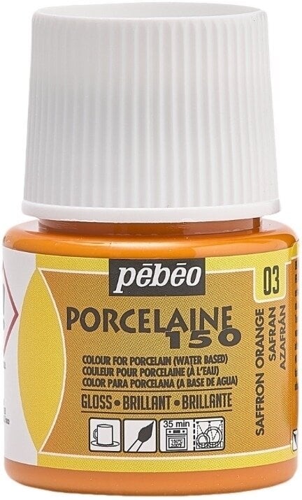 Pébéo Porcelaine 150 Barva na porcelán Saffron 45 ml 1 ks