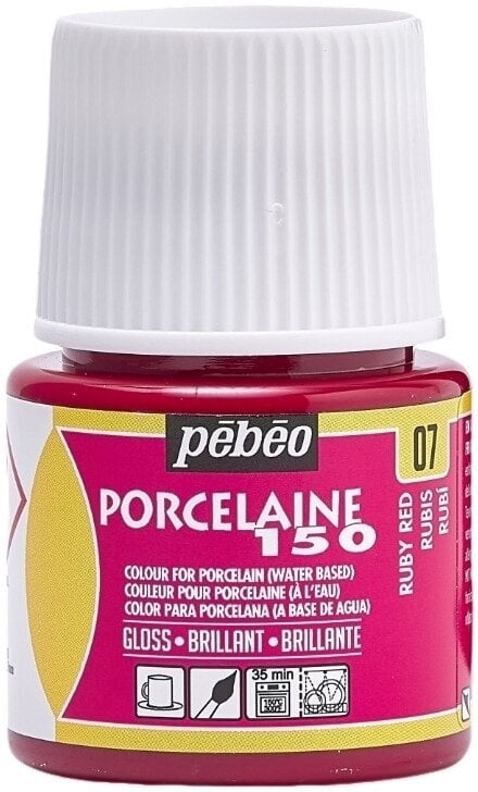 Pébéo Porcelaine 150 Barva na porcelán Ruby Red 45 ml 1 ks