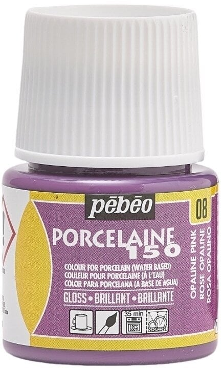 Pébéo Porcelaine 150 Barva na porcelán Opaline Pink 45 ml 1 ks