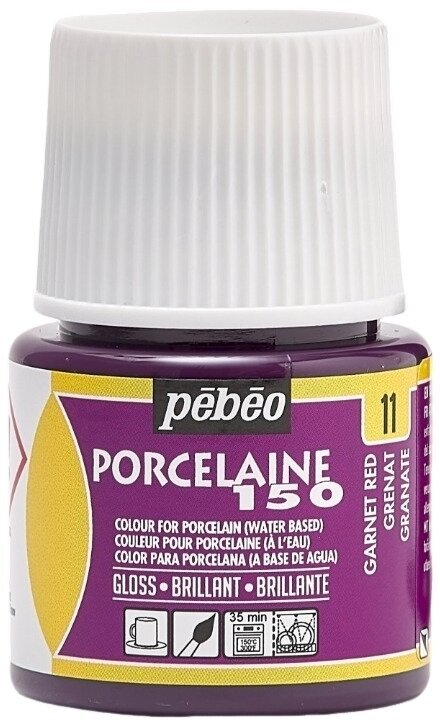 Pébéo Porcelaine 150 Barva na porcelán Garnet Red 45 ml 1 ks
