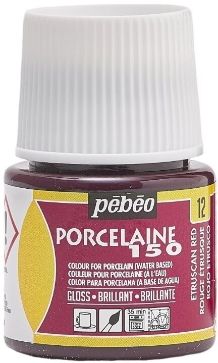 Pébéo Porcelaine 150 Barva na porcelán Etruscan Red 45 ml 1 ks