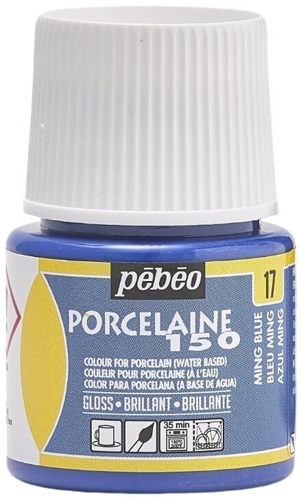 Boja za porcelan Pébéo Porcelaine 150 Порцеланска боја Ming Blue 45 ml 1 kom