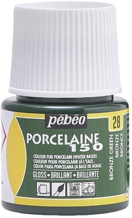 Pébéo Porcelaine 150 Barva na porcelán Bronze Green 45 ml 1 ks