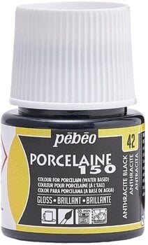 Boja za porcelan Pébéo Porcelaine 150 Порцеланска боја Anthracite Black 45 ml 1 kom - 1