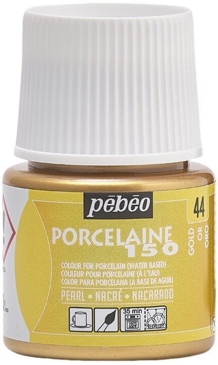Boja za porcelan Pébéo Porcelaine 150 Порцеланска боја Gold 45 ml 1 kom