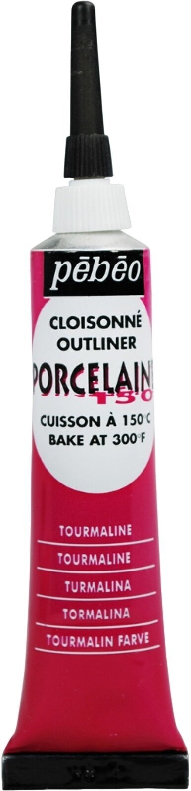 Porculanska boja

 Pébéo Porcelaine 150 Kontura za porculan Tourmaline Red 20 ml 1 kom