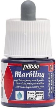 Cor Pébéo 130-004 Tinta marmorizada Ultramarine Blue 45 ml 1 un. - 1