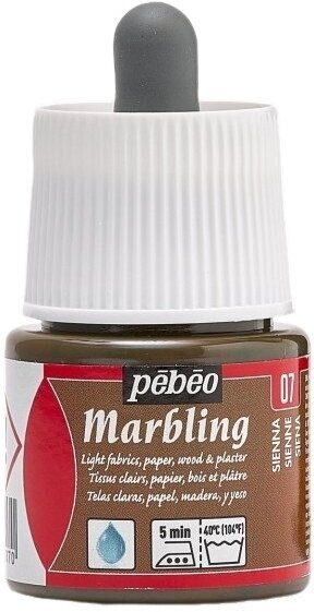 Pébéo 130-007 Barva na mramorování Sienna 45 ml 1 ks
