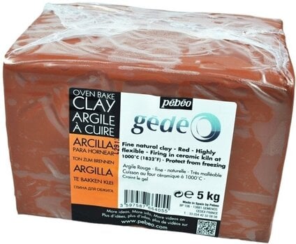 Mulare Pébéo Gédéo Argila De Modelat Red 5 kg - 1