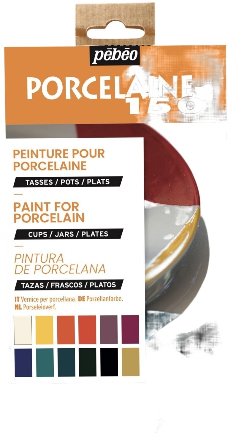 Boja za porcelan Pébéo Porcelaine 150 Порцеланска боја Exploration Set 12 x 20 ml