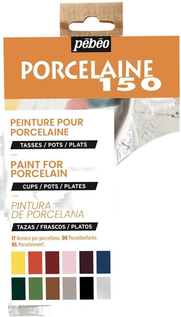 Porculanska boja

 Pébéo Porcelaine 150 Boja za porculan Exploration Set Chalk 12 x 20 ml