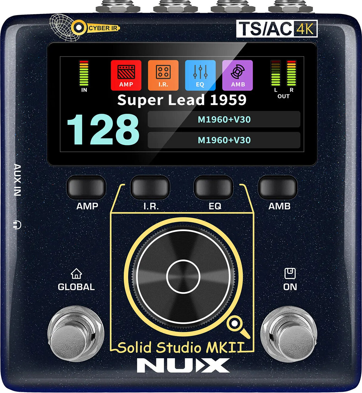 Gitarreneffekt Nux NSS-6 Solid Studio MKII Gitarreneffekt