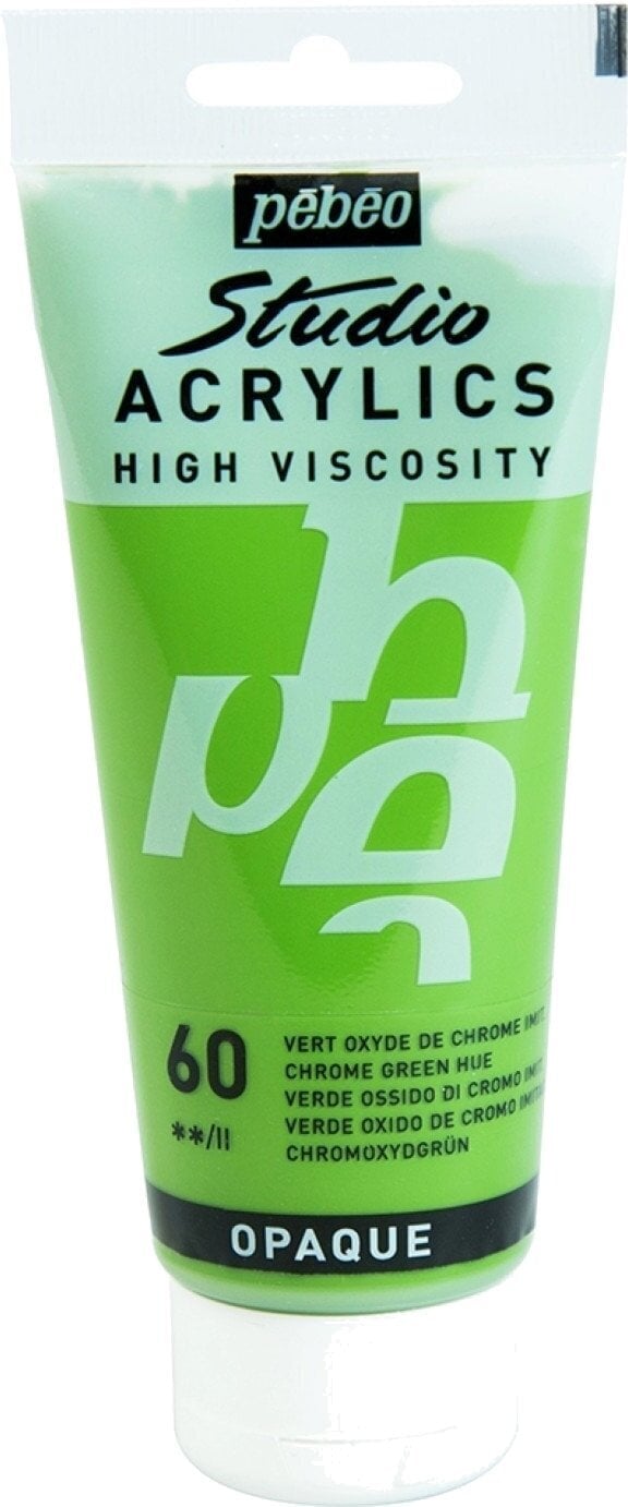 Pébéo Studio Fine Akrylová farba Chromium Oxide Green 500 ml 1 ks