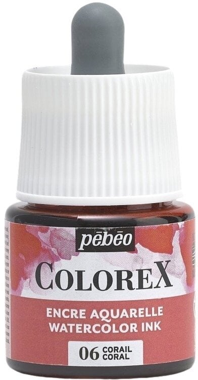 Tinta Pébéo Colorex Tinta para desenho Coral 45 ml 1 un.