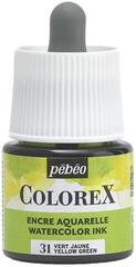 Cerneală Pébéo Colorex Cerneală de desen Yellow Green 45 ml 1 buc.